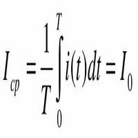 Несинусоидальные периодические токи - формула